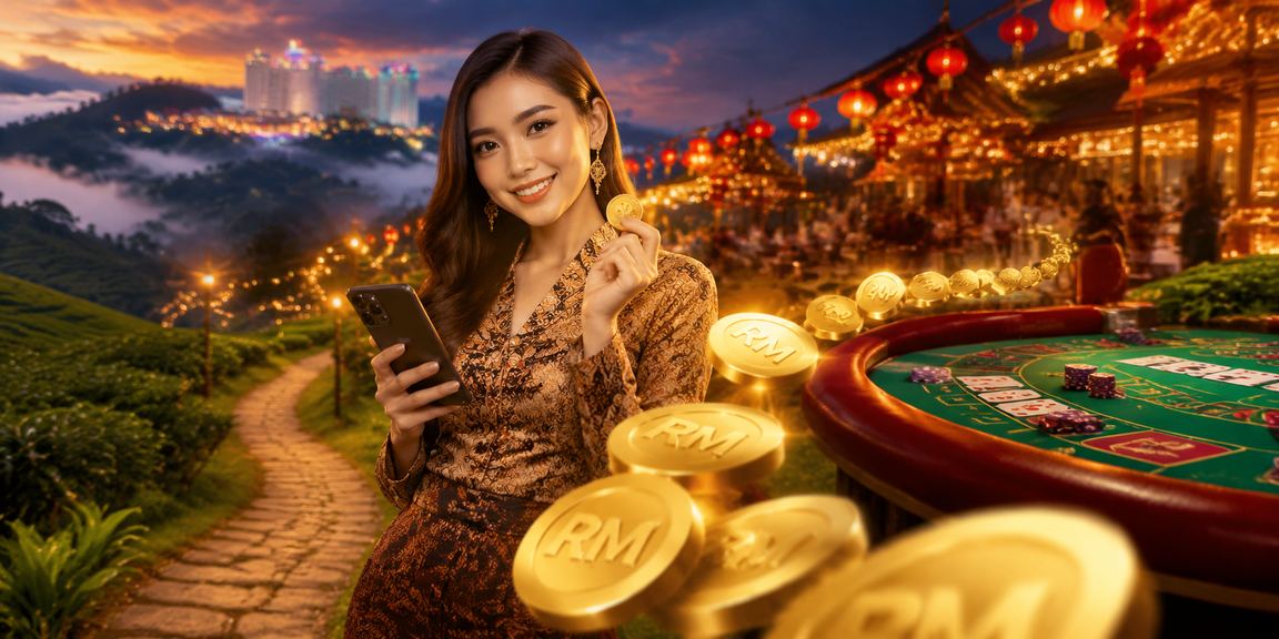 Suasana meja permainan kad di Genting Highlands — u8000h Poker Malaysia